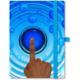 Custom Made Full Colour Laminated A5 Notebook