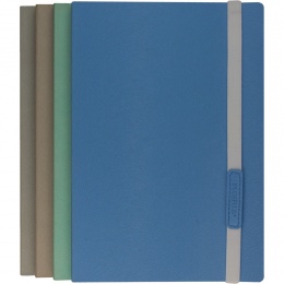 Yorkley Mink Pastel Ruled & Pointed A5 Flexible Notebooks with Elastic