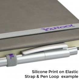 3D Silicone Printing on elastic & Pen-loop